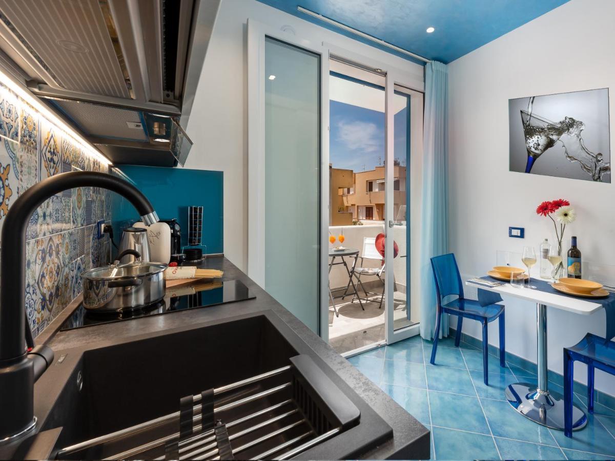 Il Faro E La Luna Beach Apartments ซานวิโต โลคาโป ภายนอก รูปภาพ