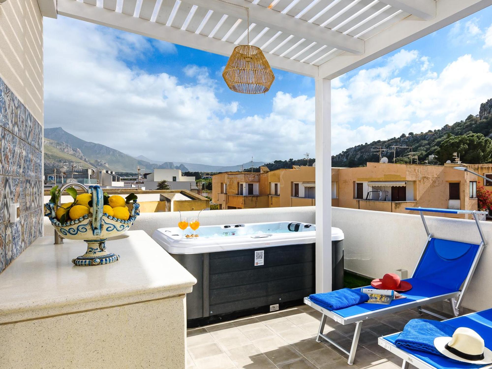 Il Faro E La Luna Beach Apartments ซานวิโต โลคาโป ภายนอก รูปภาพ