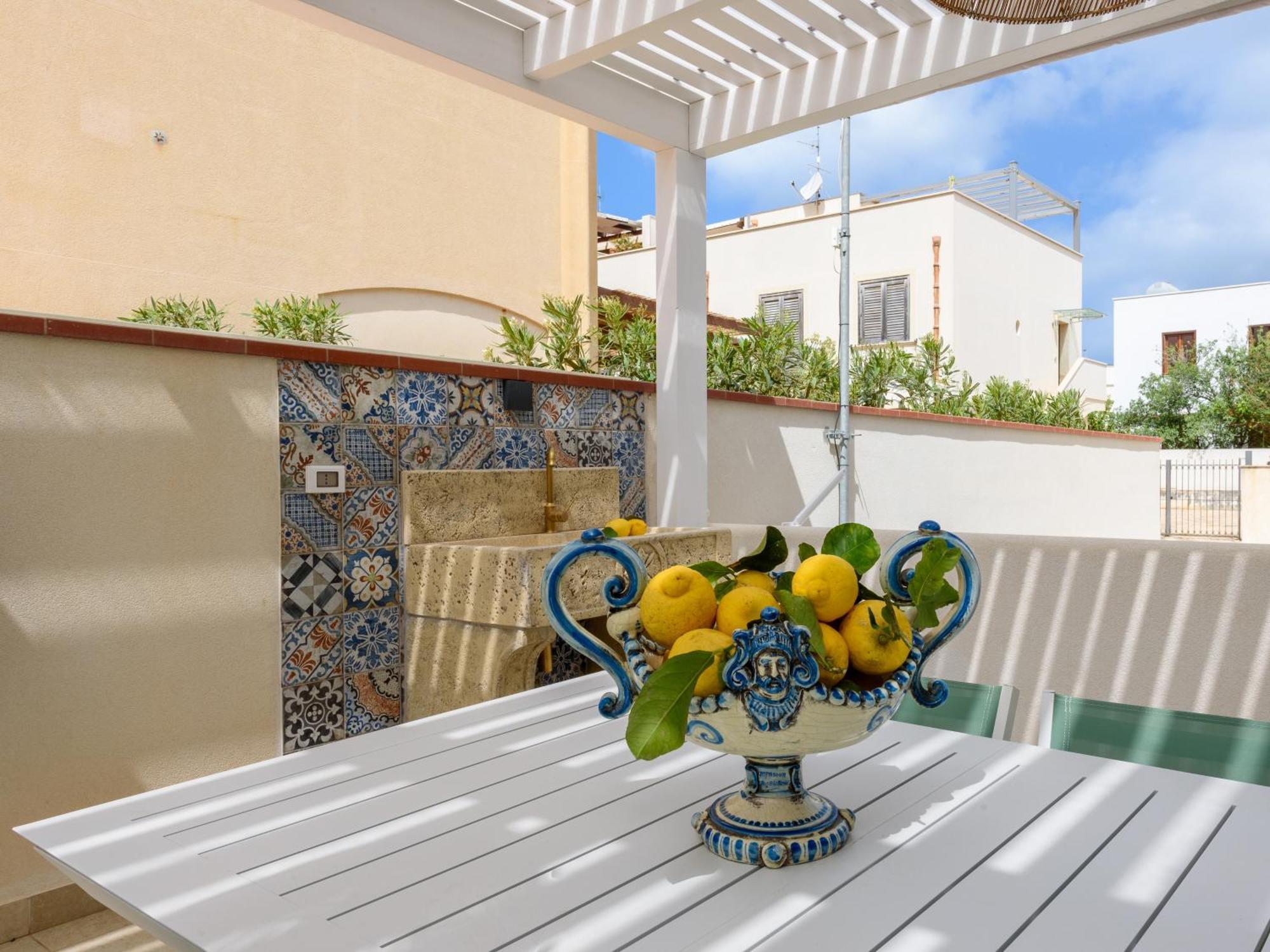 Il Faro E La Luna Beach Apartments ซานวิโต โลคาโป ภายนอก รูปภาพ