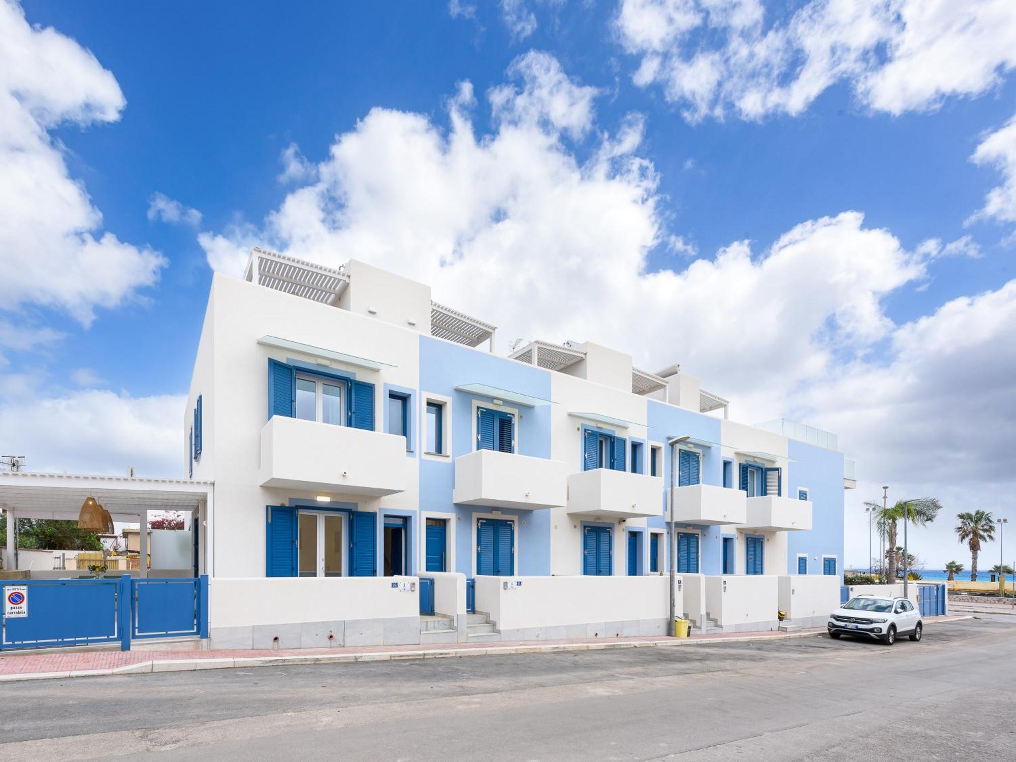 Il Faro E La Luna Beach Apartments ซานวิโต โลคาโป ภายนอก รูปภาพ