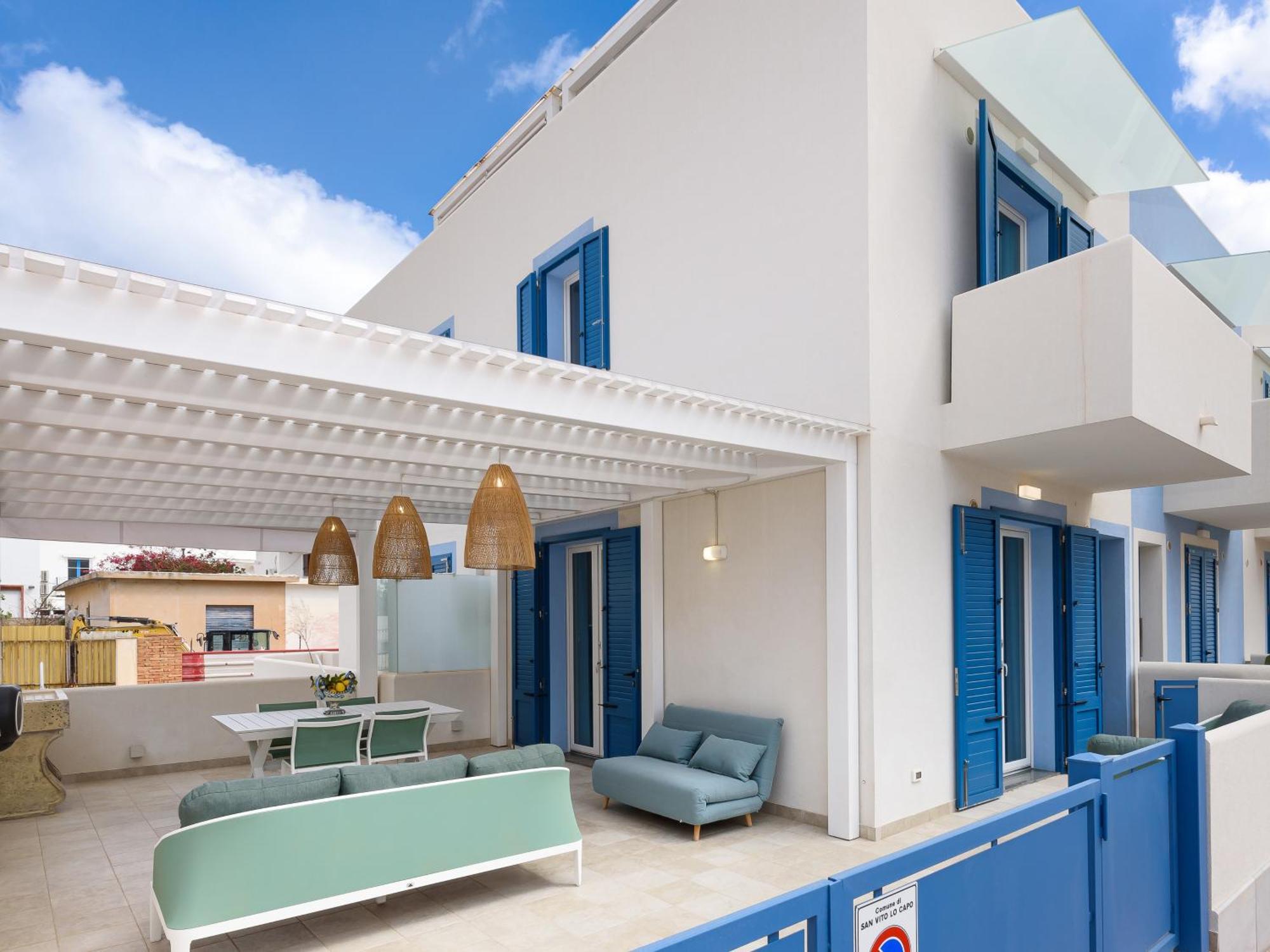 Il Faro E La Luna Beach Apartments ซานวิโต โลคาโป ภายนอก รูปภาพ