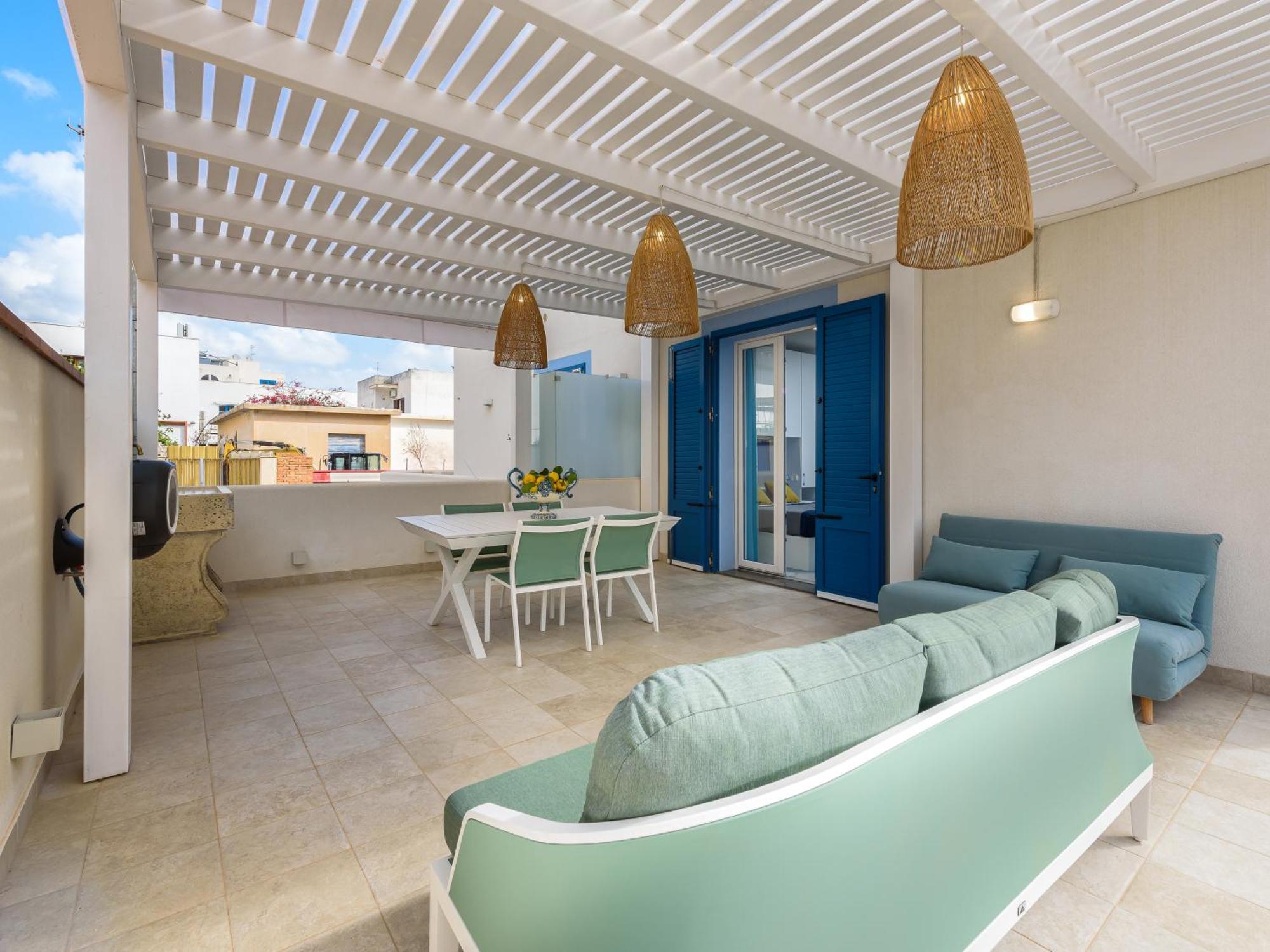 Il Faro E La Luna Beach Apartments ซานวิโต โลคาโป ภายนอก รูปภาพ