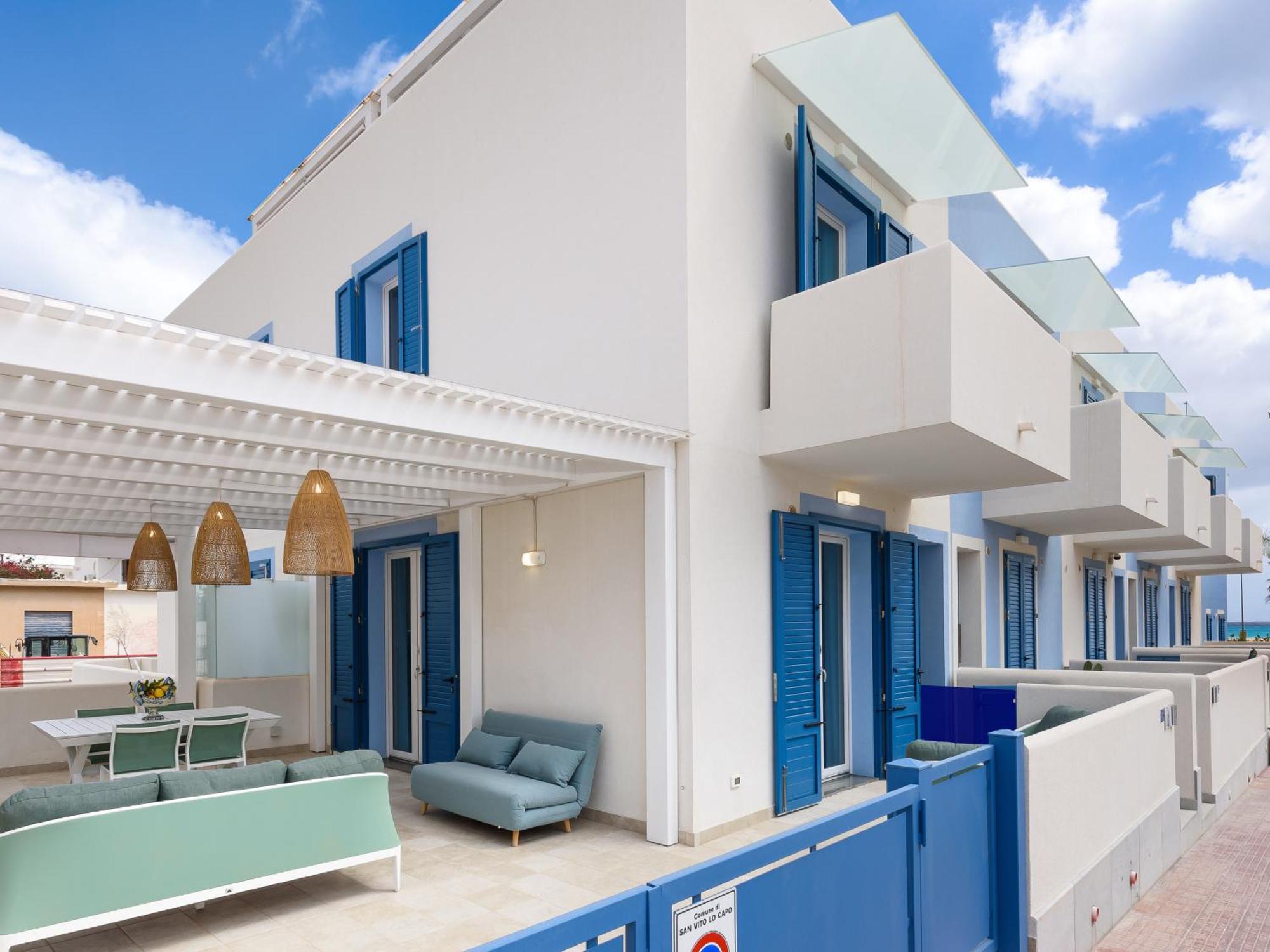Il Faro E La Luna Beach Apartments ซานวิโต โลคาโป ภายนอก รูปภาพ